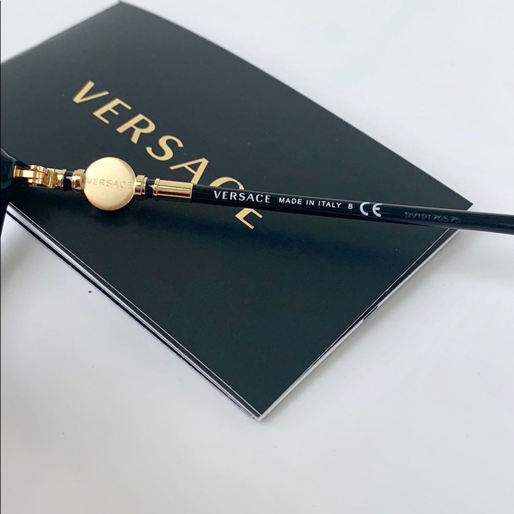 Versace Women Eyeglasses Cat Eye VE3175 GB1 Black - Picture 7 of 8